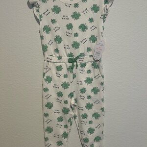 Wonder Nation Green Clover Bodysuit